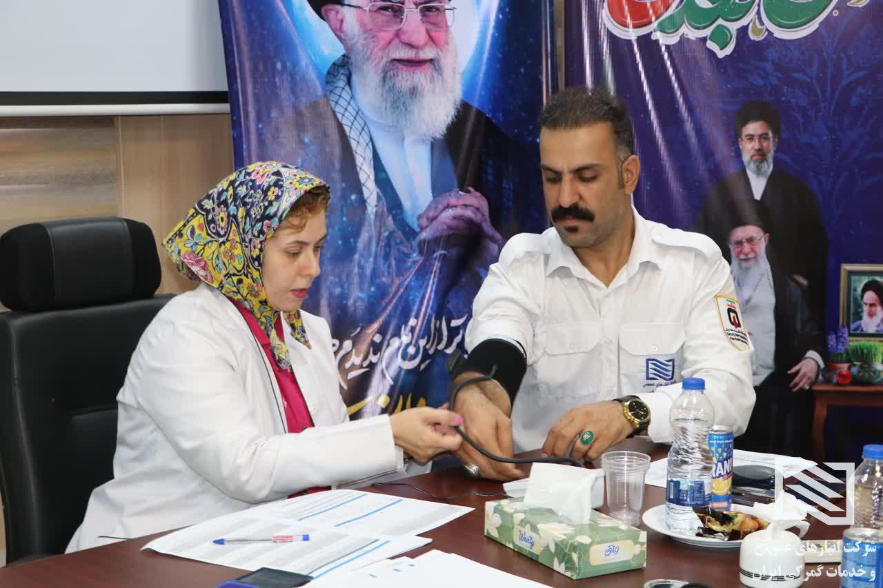 آغاز فرآیند معاینات و آزمایش‌های ادواری سلامت کارکنان در شرکت انبارهای عمومی امام خمینی(ره) 1